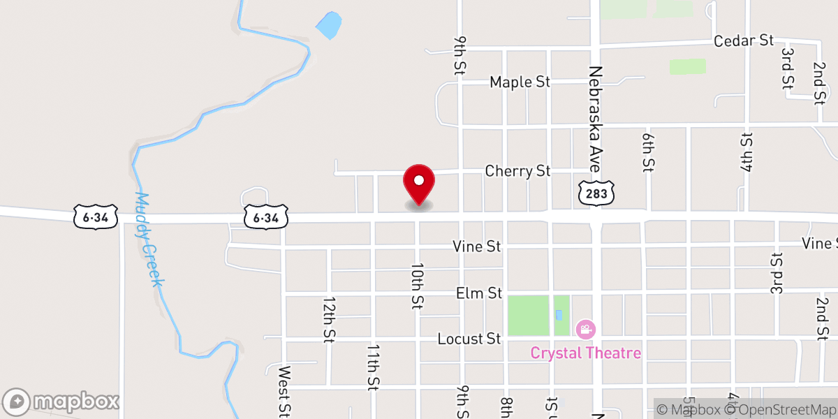 Map showing location of Saint Germanus Catholic Church