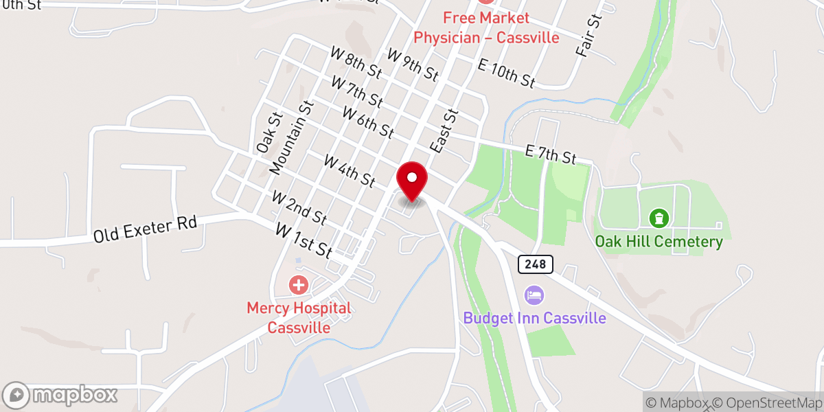 Map showing location of Pops Pipes