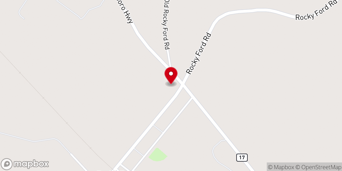 Map showing location of Green Chapel AME Church