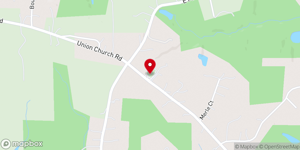 Map showing location of Lorraine Assembly of God Church