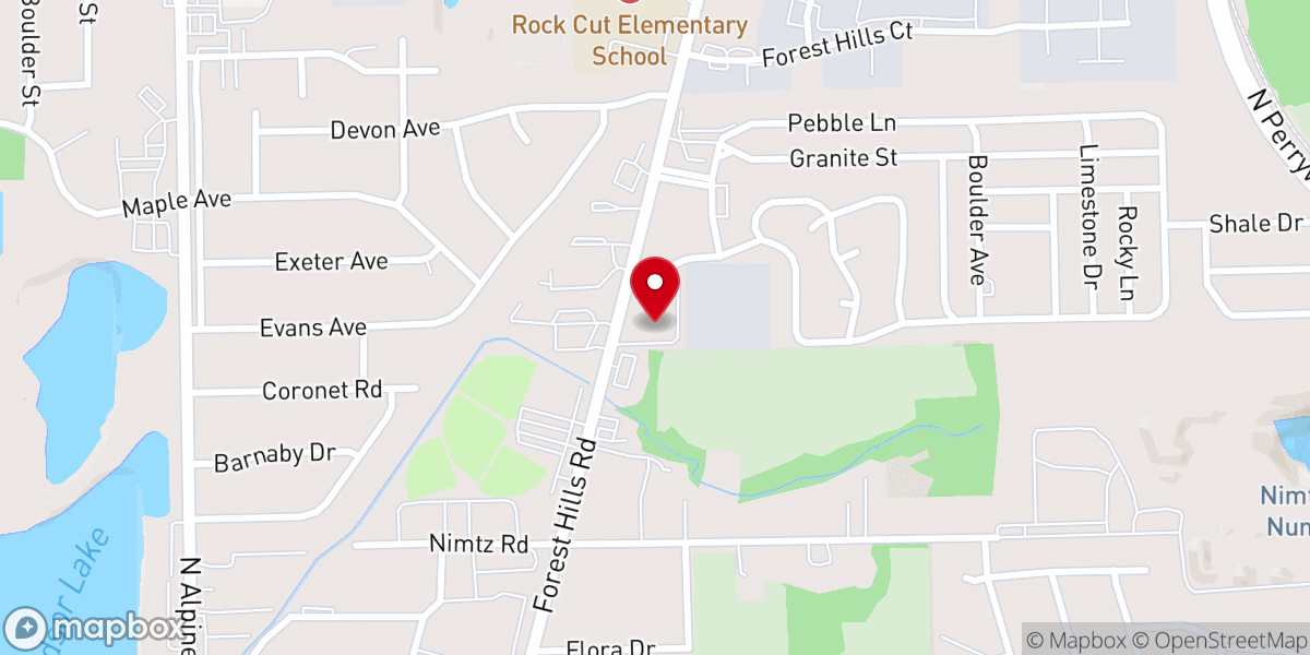Map showing location of Journey Church Ministries