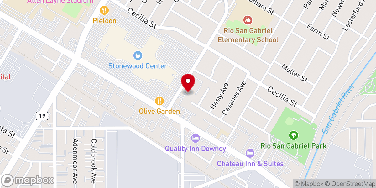 Map showing location of Rapha Mission Church