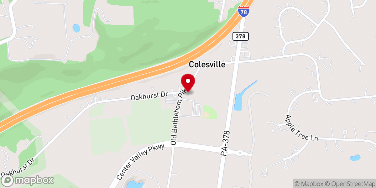 Map showing location of Assumption of the Blessed Virgin Mary Catholic Church