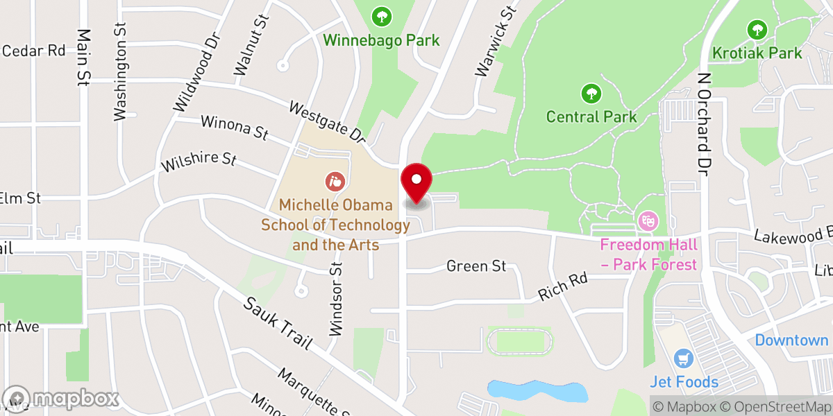 Map showing location of House of Prayer Ministries By Faith