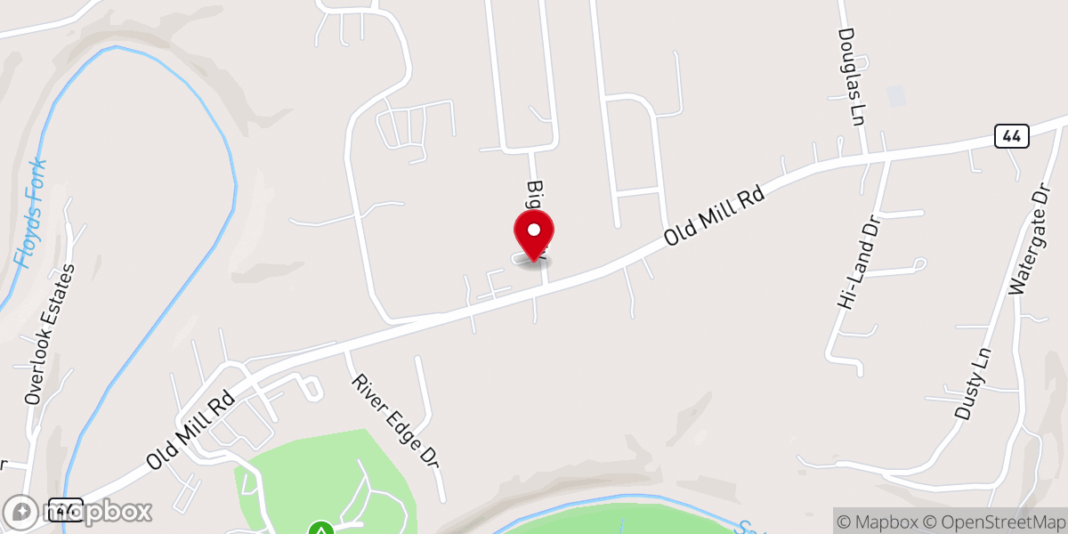 Map showing location of Eagle Heights Baptist Church