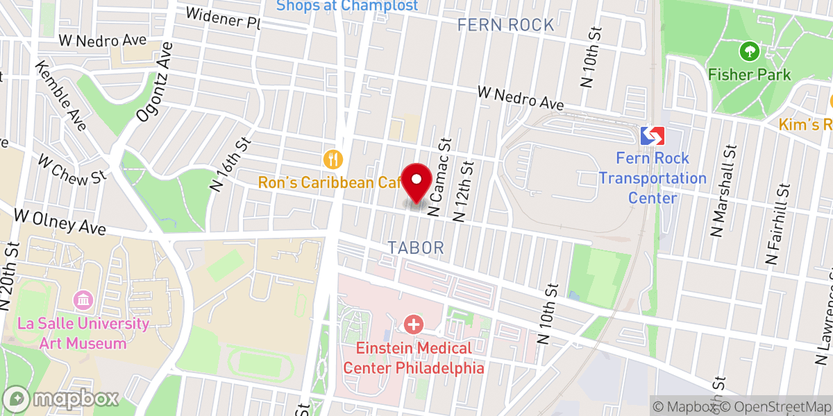 Map showing location of Love Faith & Forgiveness Ministry