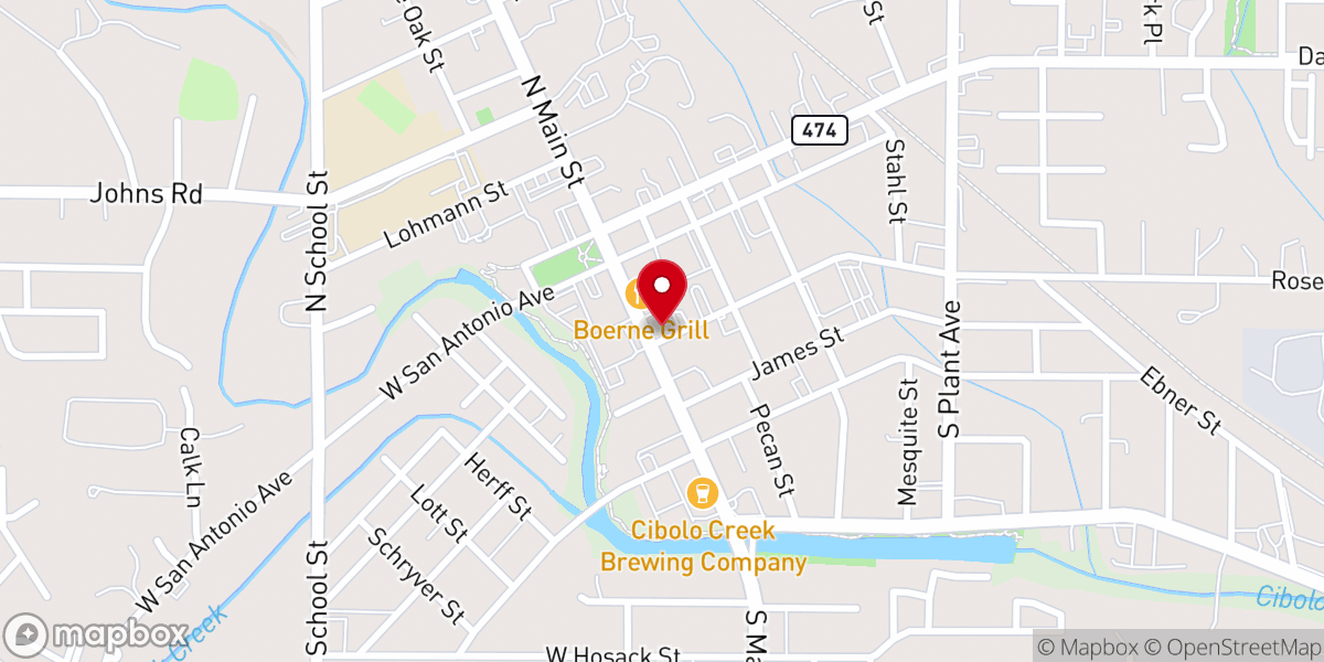 Map showing location of The Sanctuary for the Vintage Soul