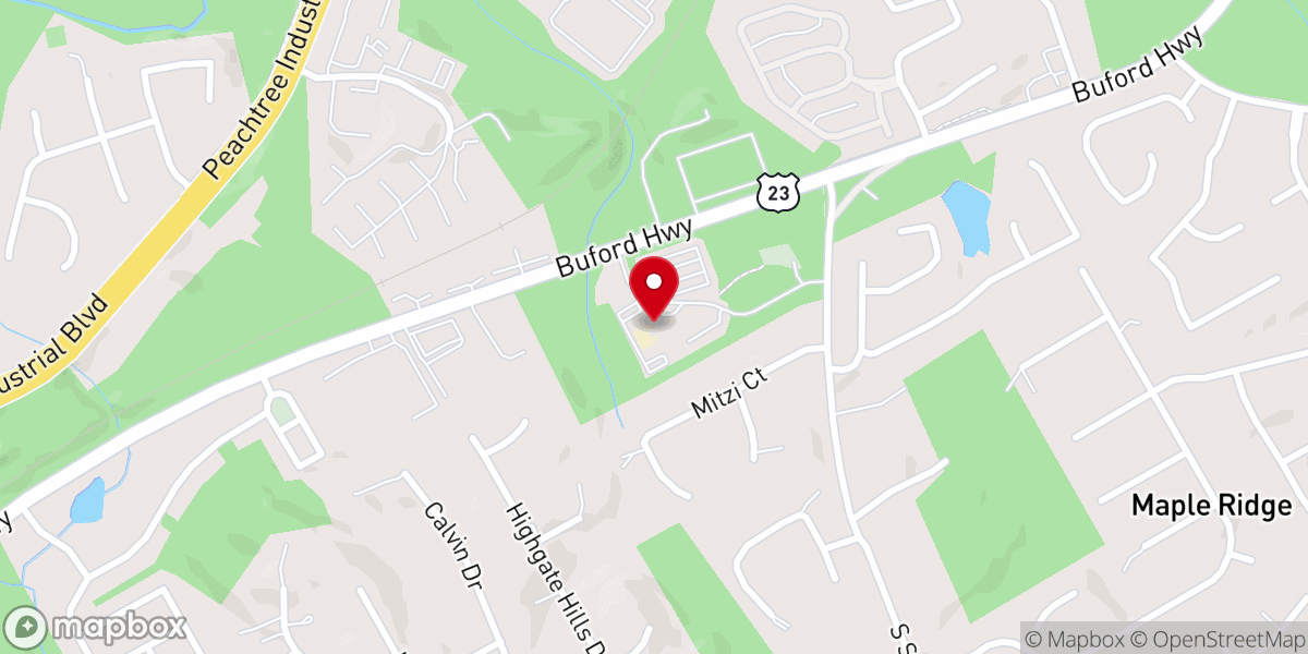 Map showing location of Mary Mother Of The Eucharist Chapel