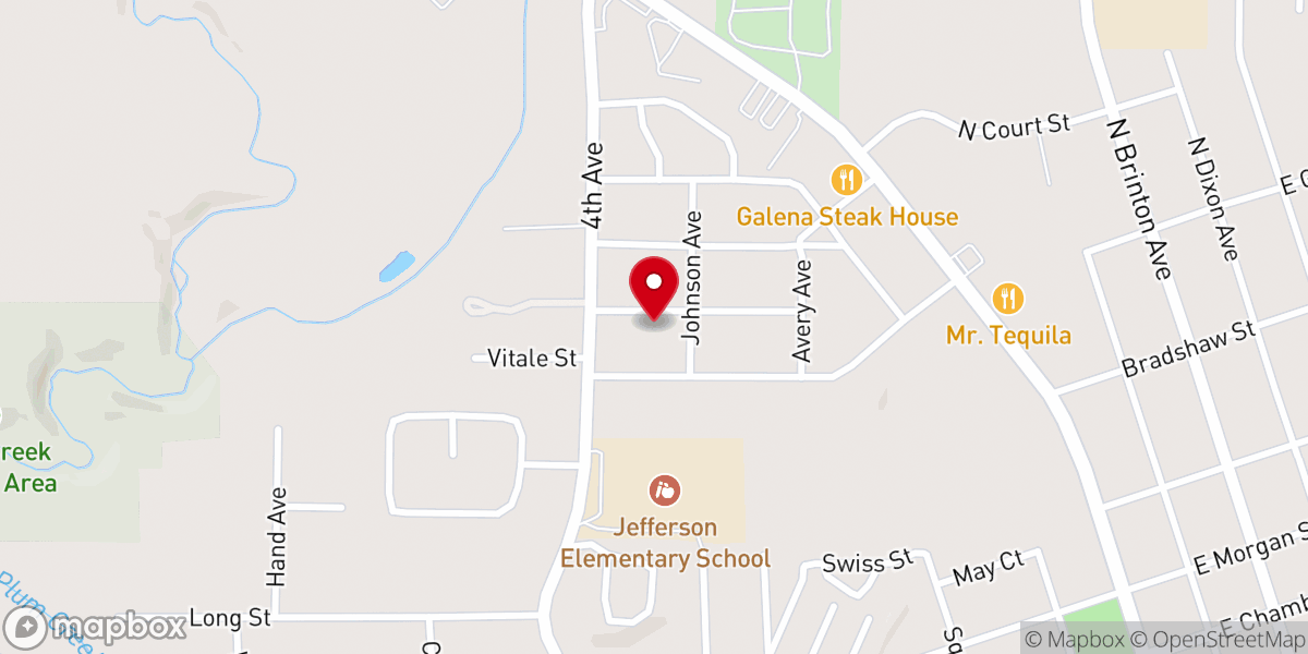 Map showing location of Sauk Valley Seventh-day Adventist Church