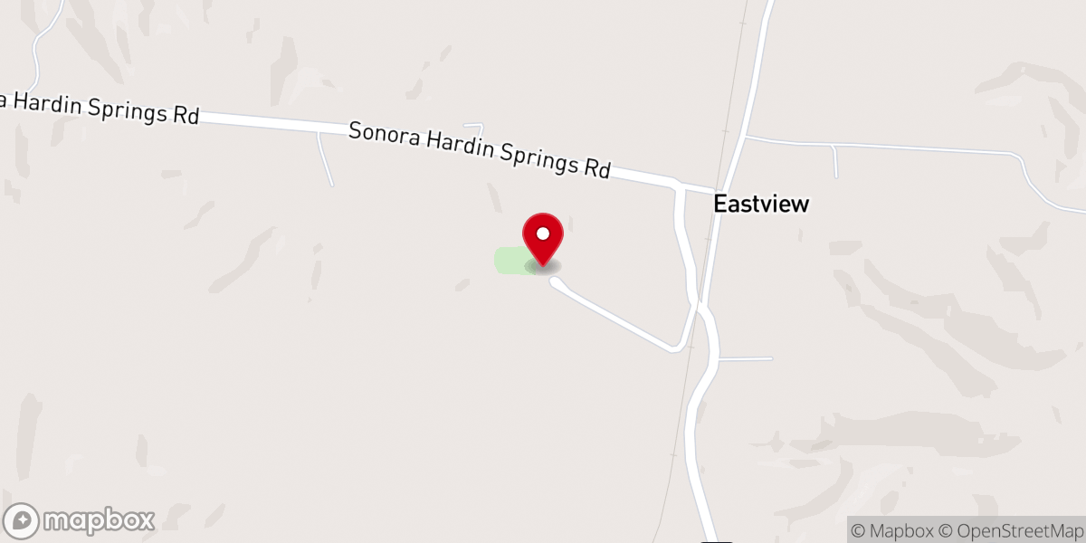 Map showing location of First Baptist Church Of Eastview