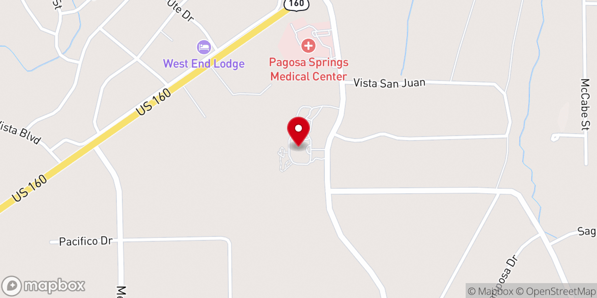 Map showing location of Immaculate Heart of Mary-Pope John Paul II - Food Pantry