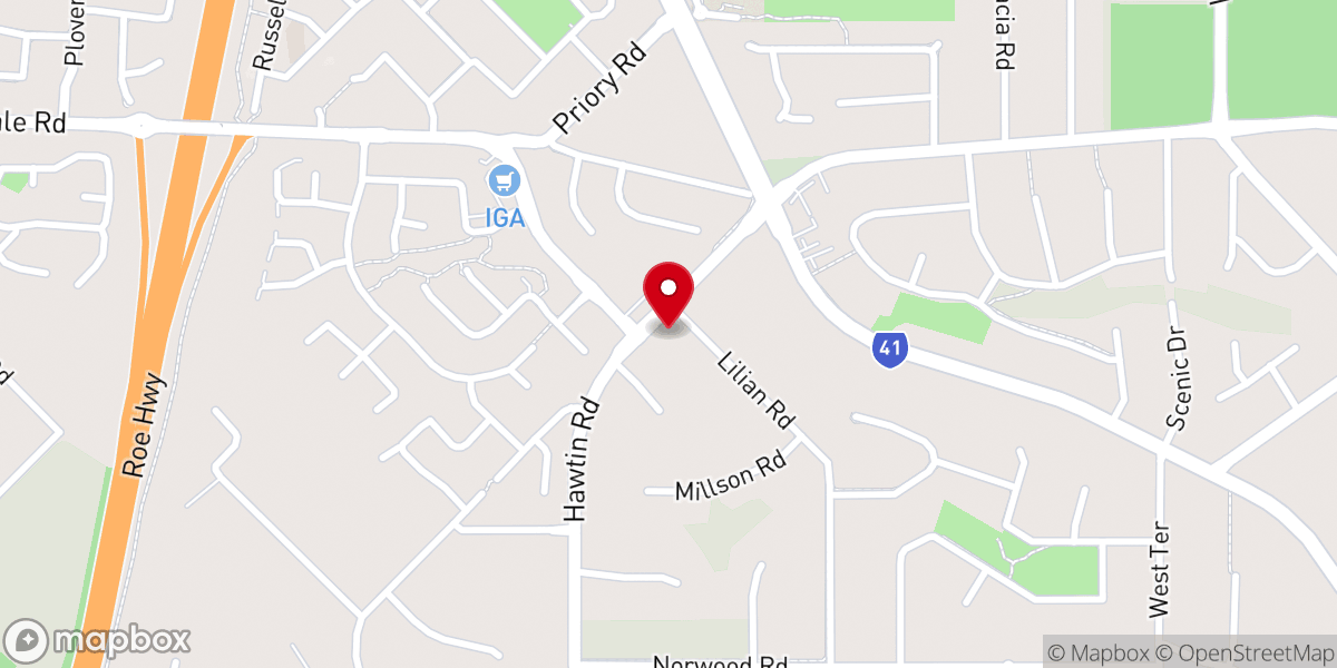 Map showing location of Saint Francis of Assisi Parish