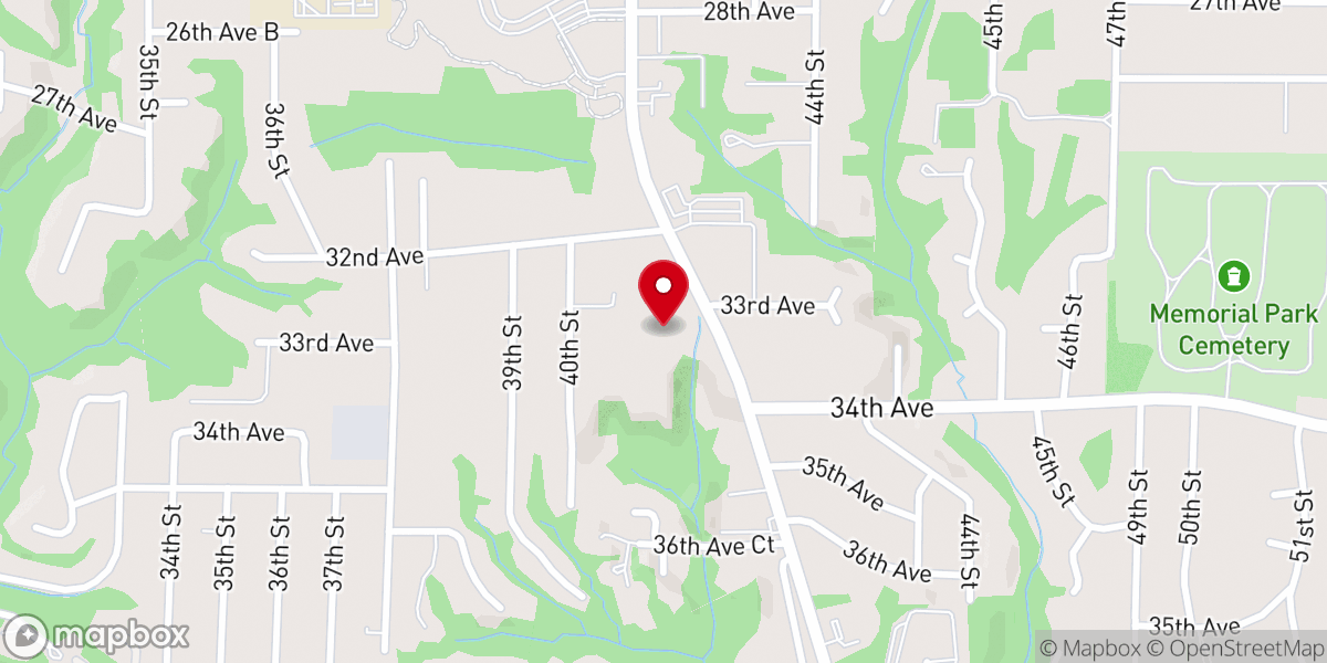 Map showing location of First Covenant Church