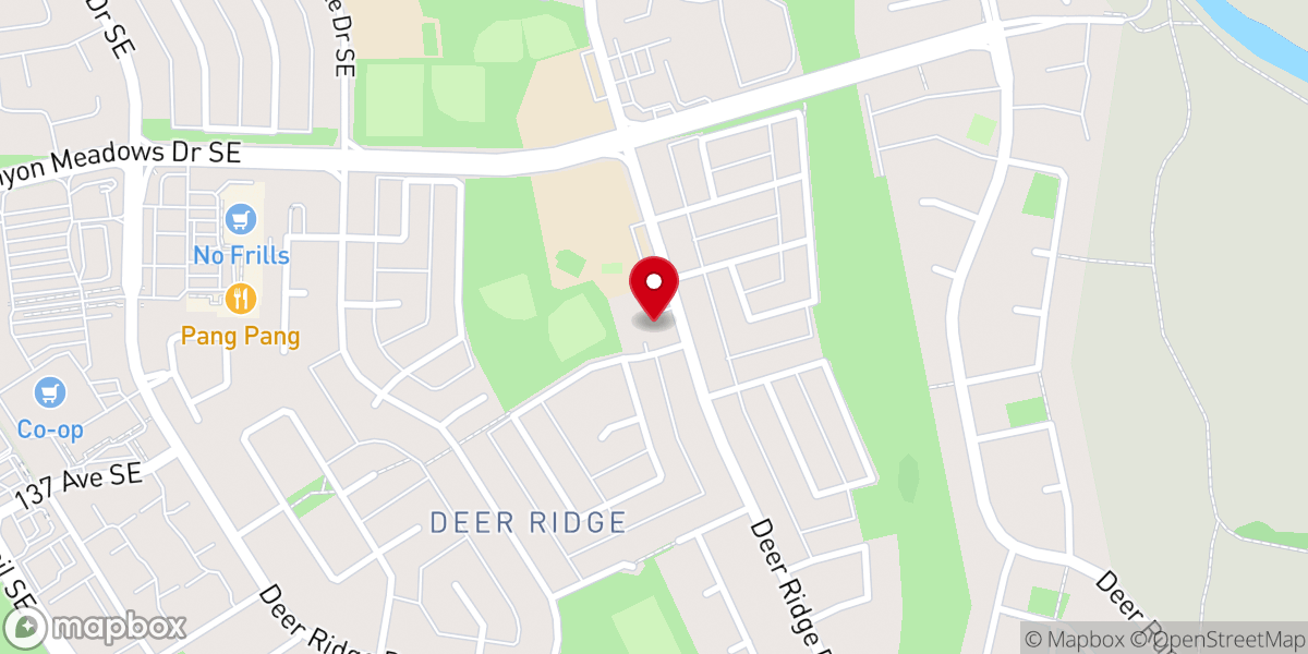 Map showing location of Lutheran Church of the Good Shepherd