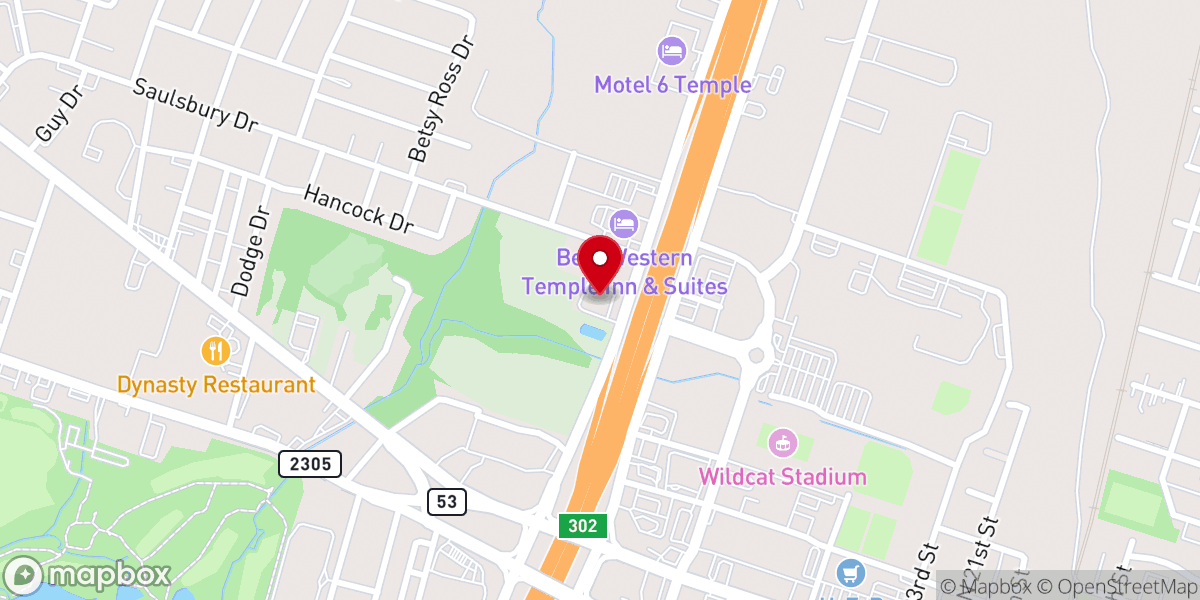 Map showing location of Judah Worship Center (Ministry of H.O.P.E.)