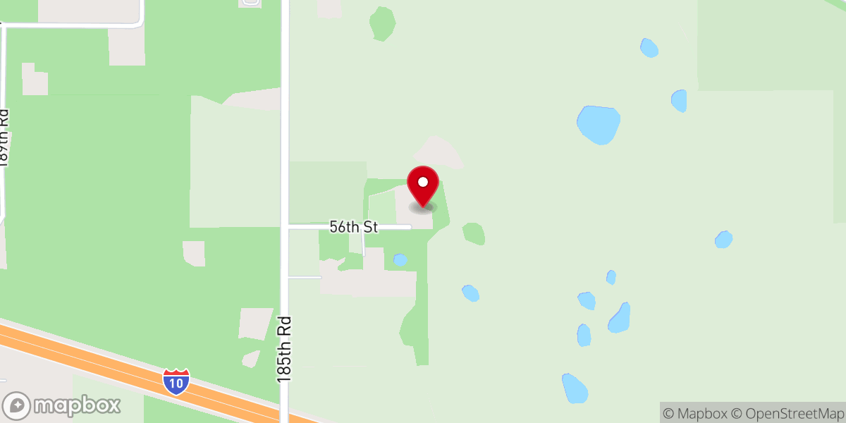 Map showing location of Mount Gilead Church
