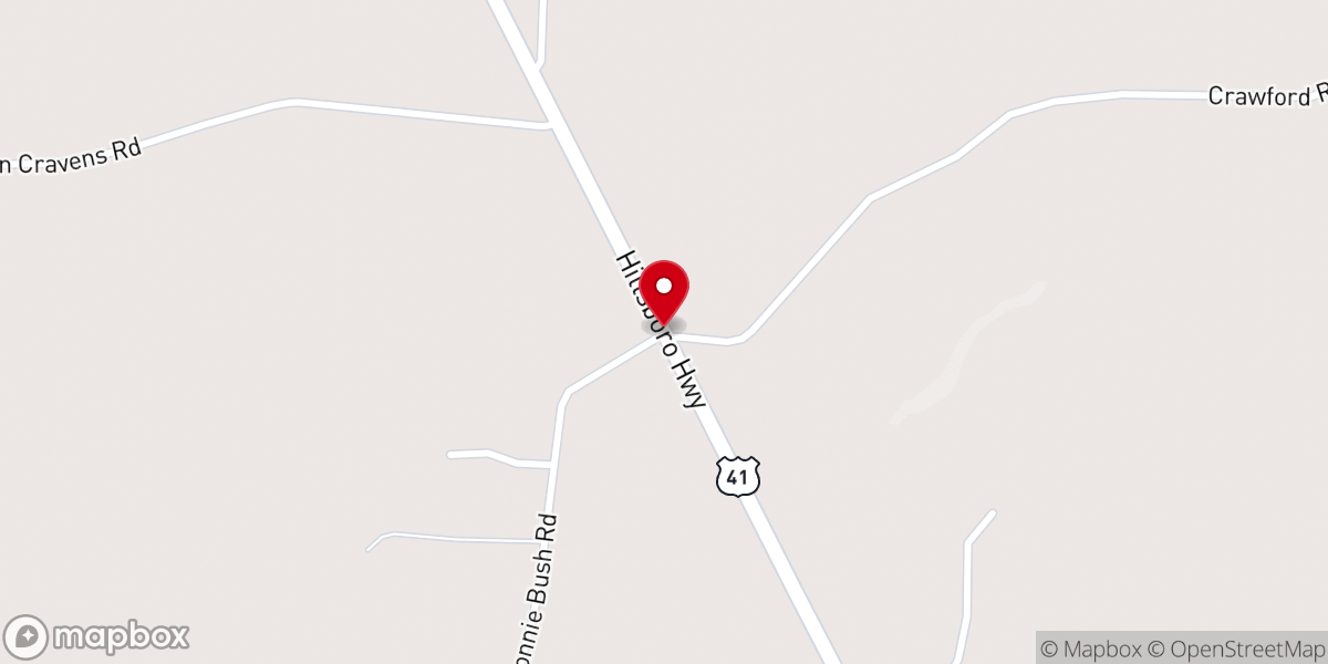 Map showing location of Emmanuel Church