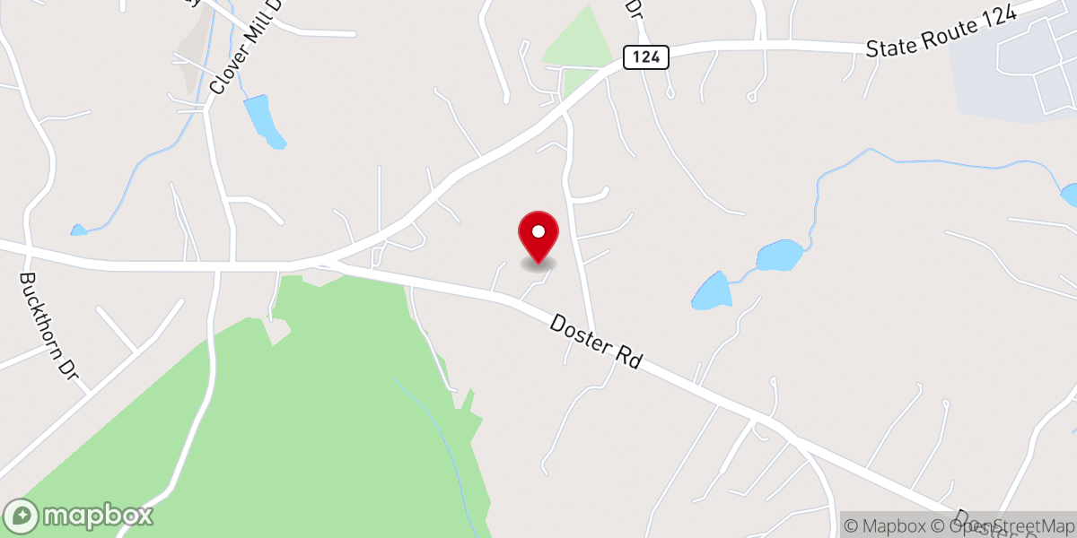 Map showing location of The People’s Baptist Church