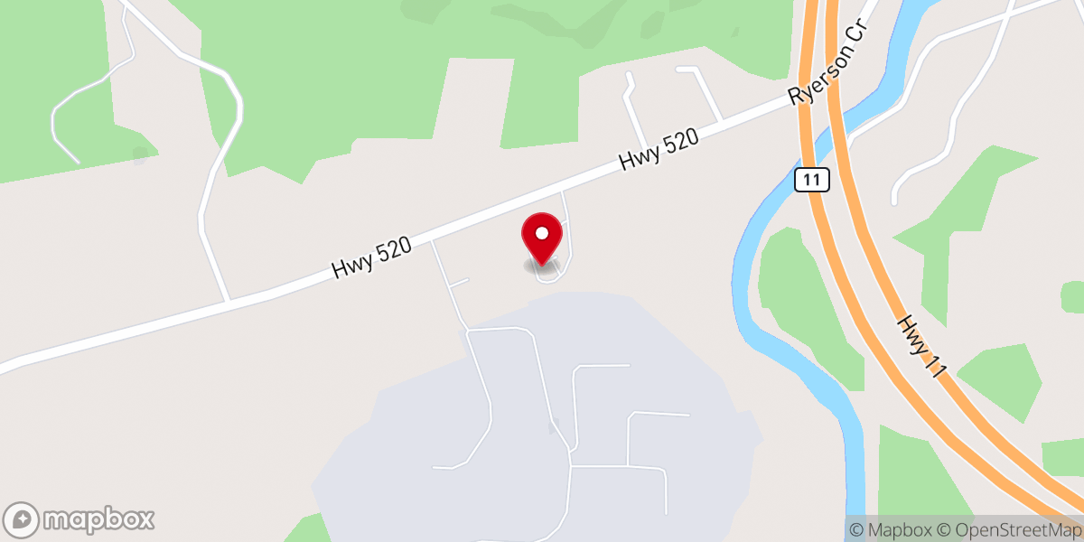 Map showing location of Church of the Holy Spirit Roman Catholic Church