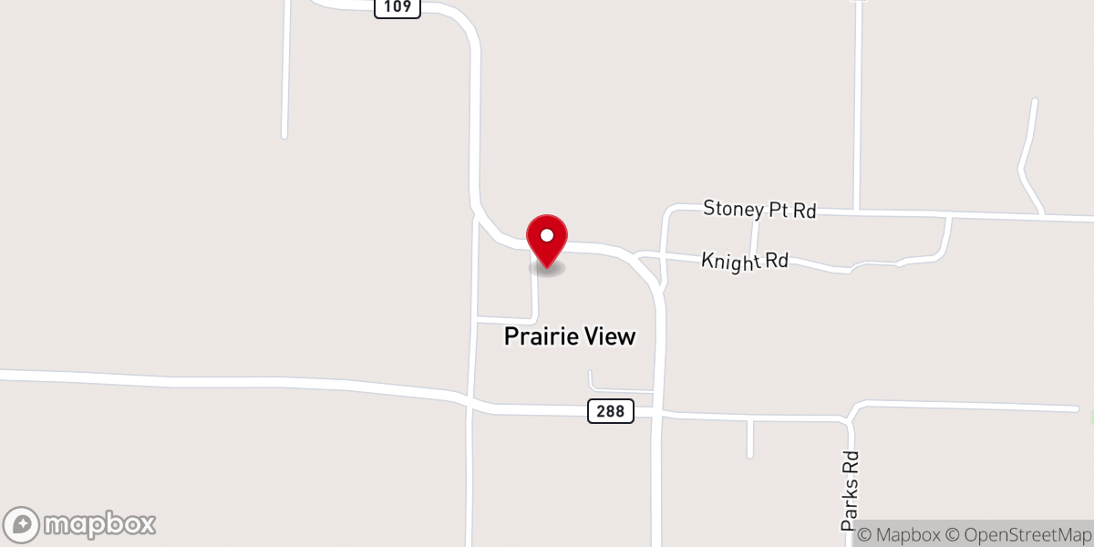 Map showing location of St. Meinrad Catholic Church