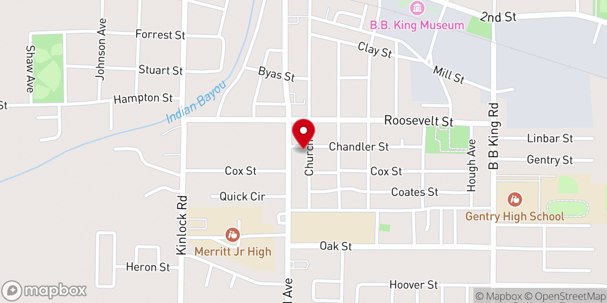 Map showing location of Indianola Seventh Day
