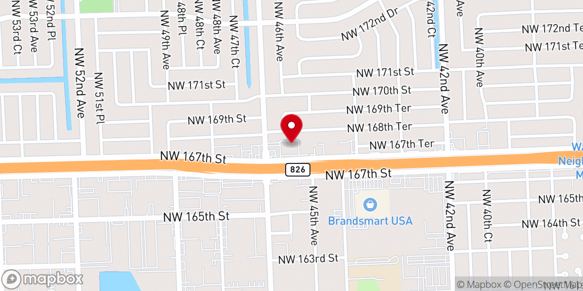 Map showing location of COOL Church - The Fountain Campus