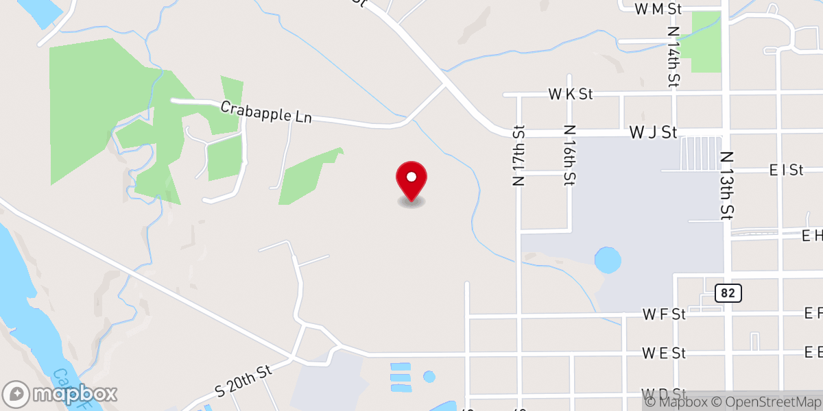 Map showing location of Greg Ray Ministries Inc