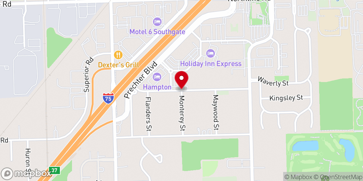 Map showing location of Celebration Church of Christ