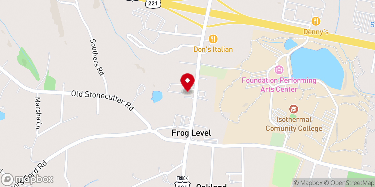 Map showing location of Father's Vineyard