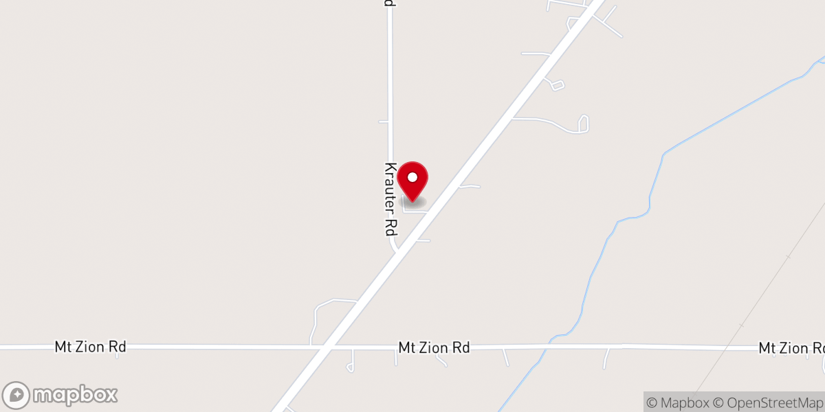 Map showing location of Marion Road Church of Christ