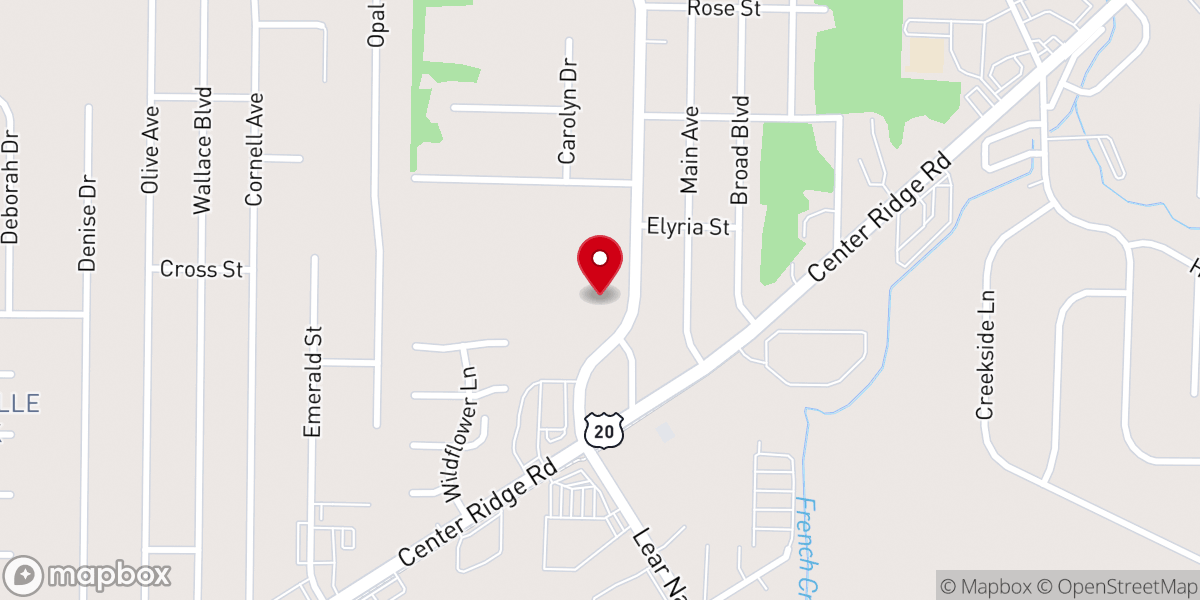 Map showing location of The River Church of God