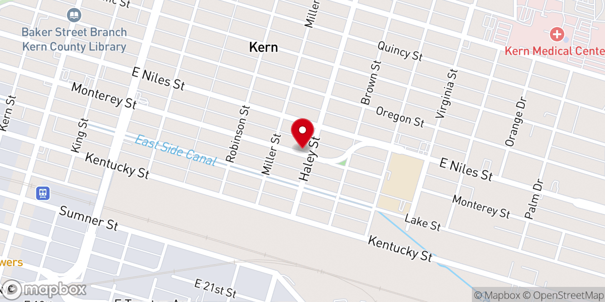 Map showing location of Faith Lighthouse