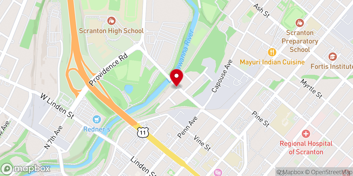 Map showing location of Christians on a Mission Ministries Inc