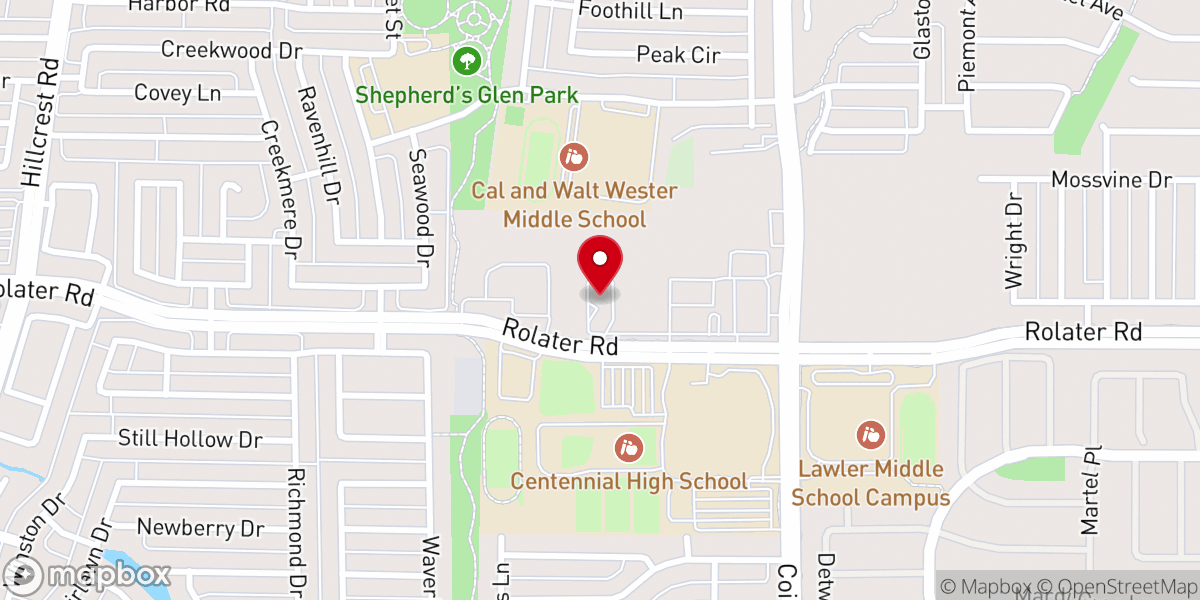 Map showing location of KingdomLife Church