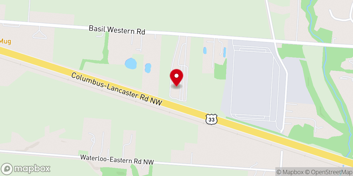 Map showing location of NewLife Church