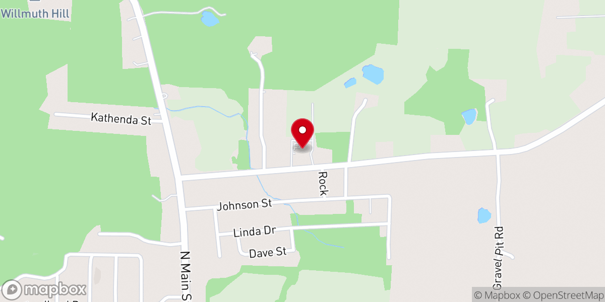 Map showing location of First United Methodist Church