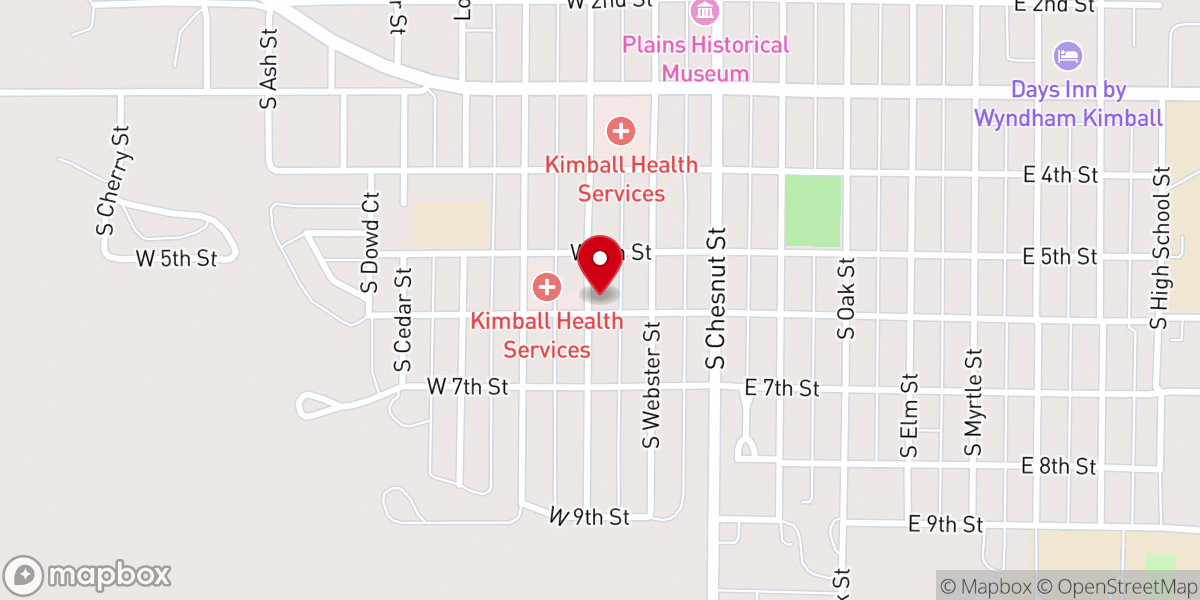 Map showing location of St Joseph's Catholic Church