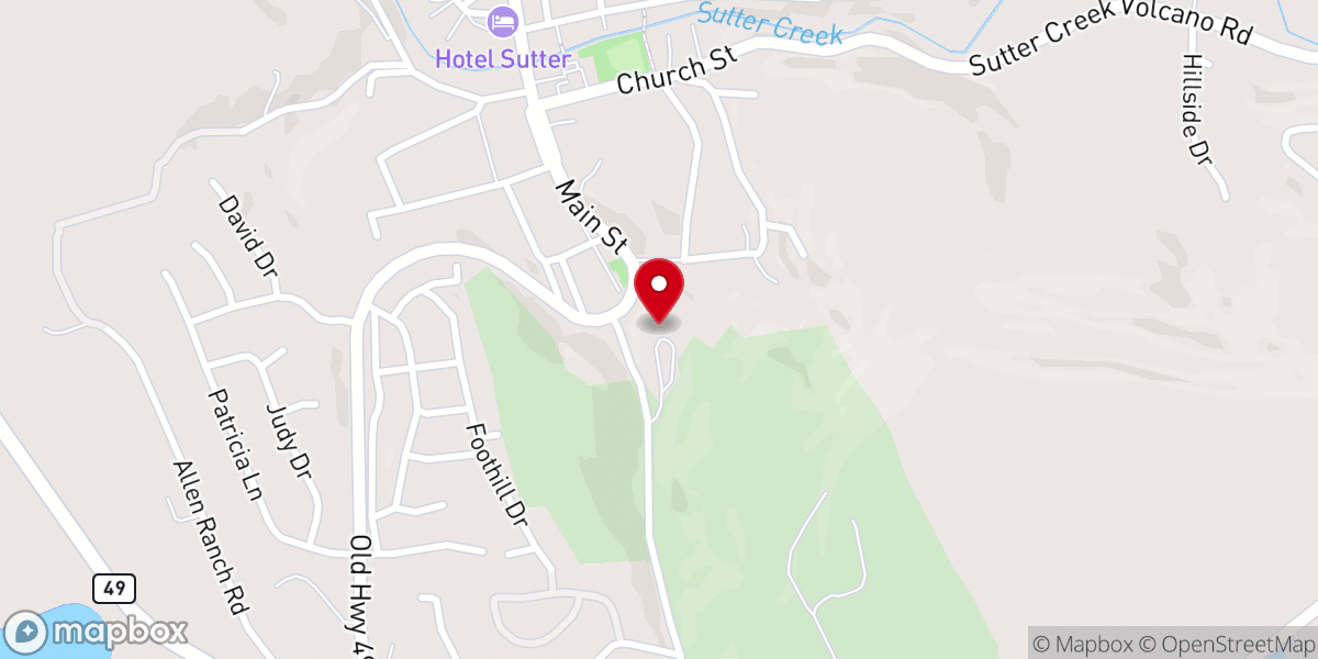 Map showing location of Campbell Construction General Engineering Inc