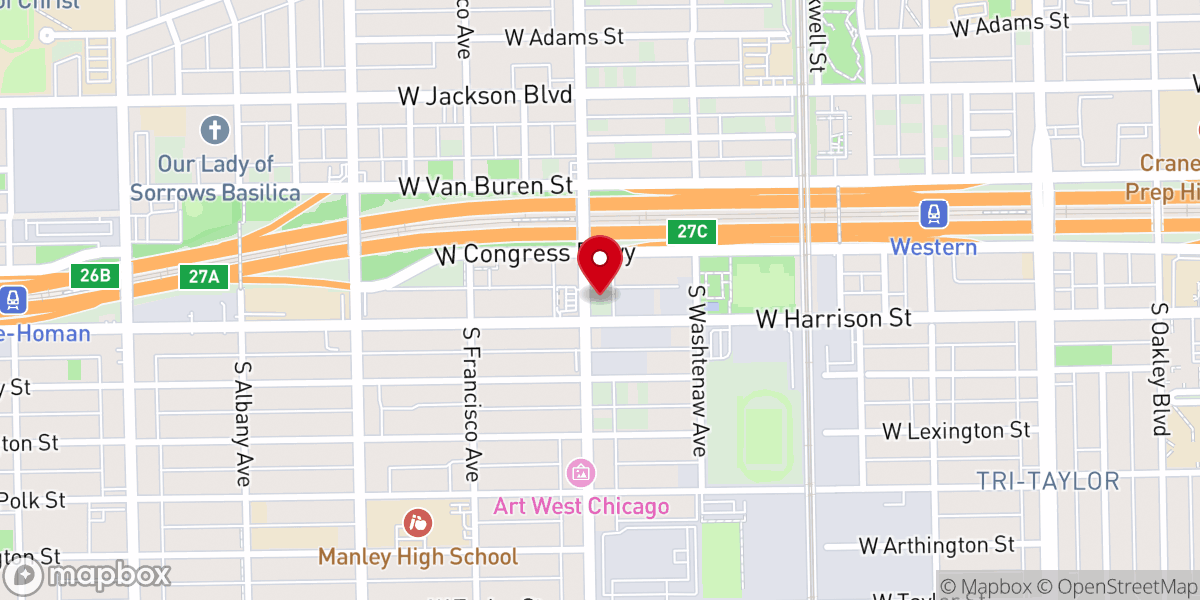 Map showing location of Good Hope Free Will Baptist