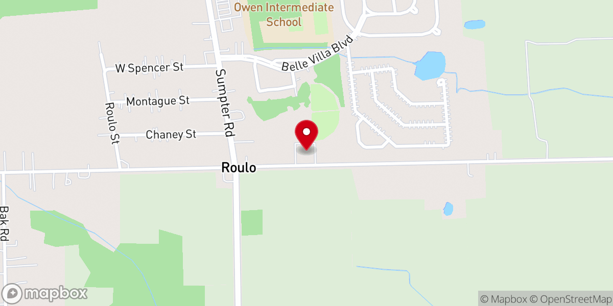 Map showing location of LifePointe Church