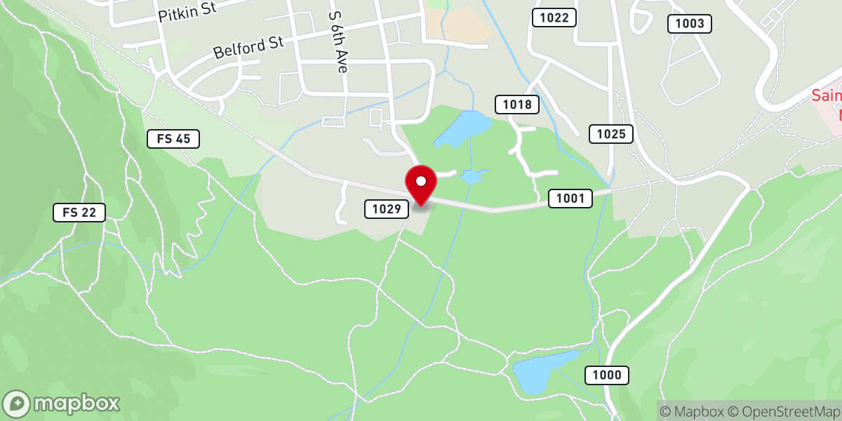 Map showing location of Summit County Church of Christ