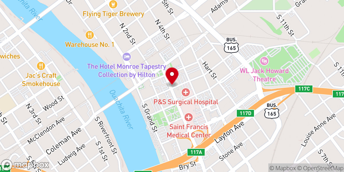 Map showing location of St Matthews Catholic Church