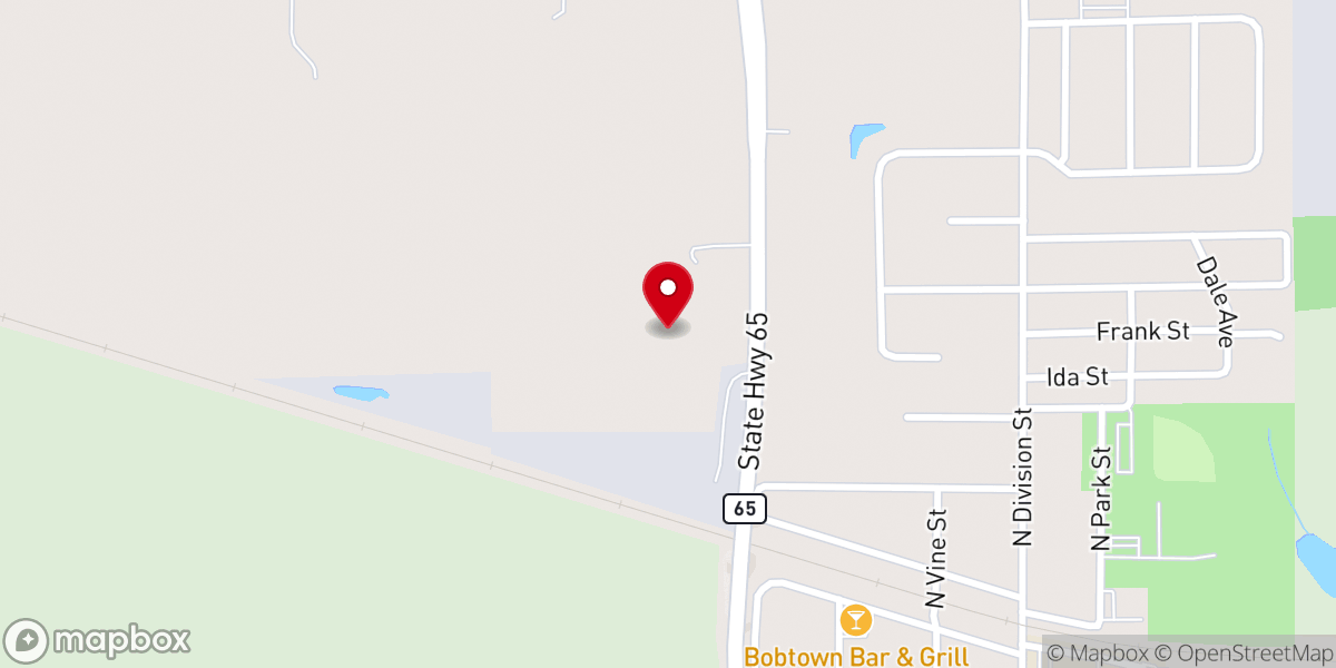 Map showing location of Hill City Community Church