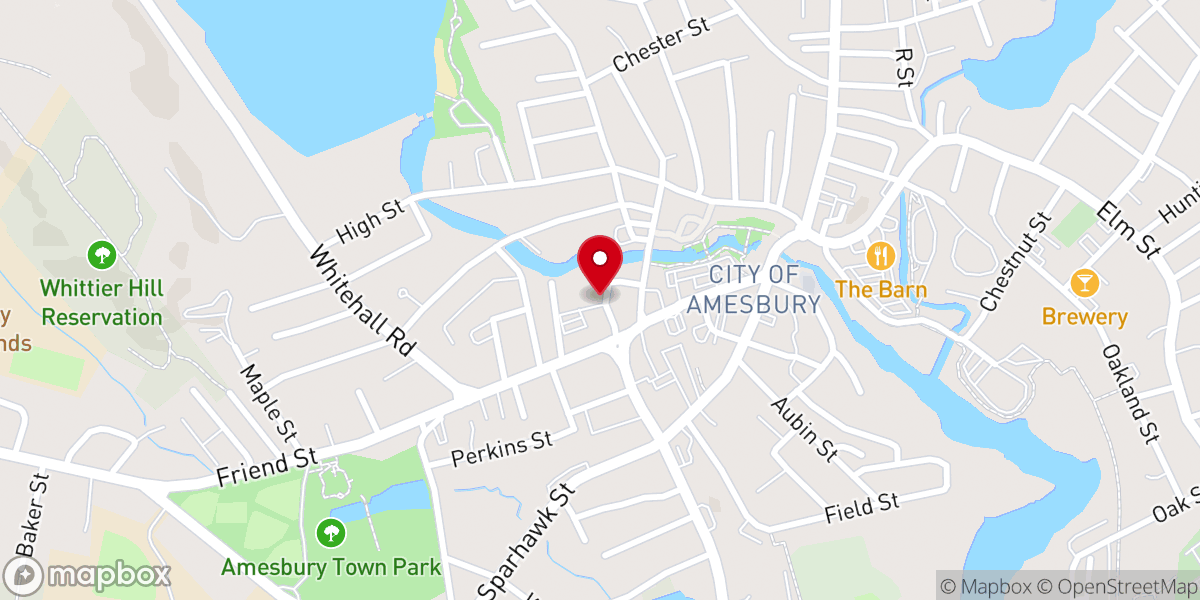Map showing location of Anglican Diocese in New England