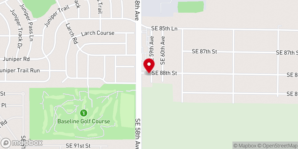 Map showing location of Holy Cross American Apostolic Church