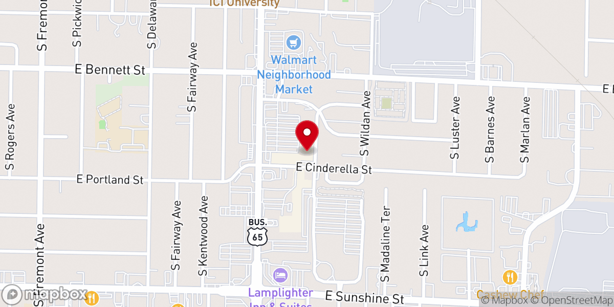 Map showing location of God Can God Will Community Development Corporation