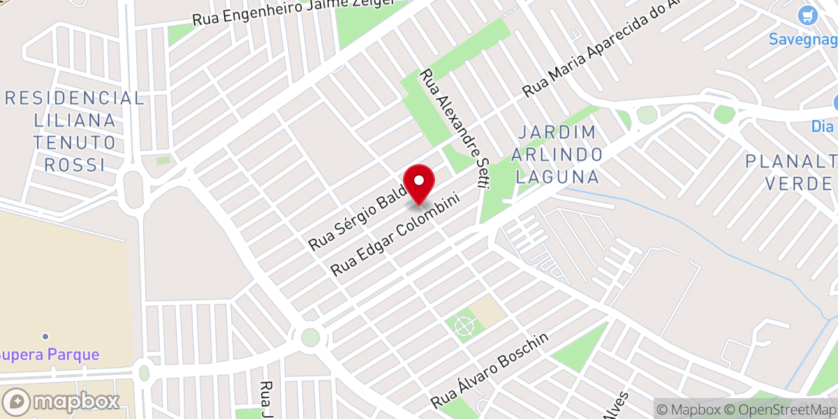 Map showing location of Igreja Evangélica Assembleia de Deus - IEADERP Laguna