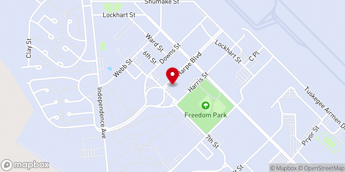 Map showing location of Popes Chapel