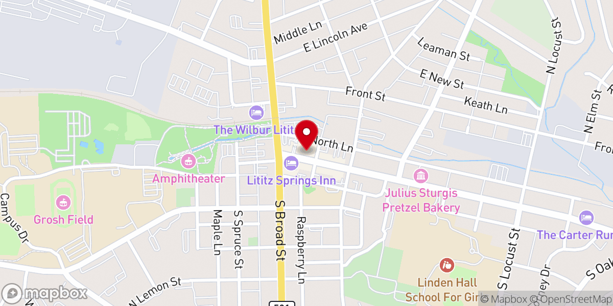 Map showing location of The Advantage