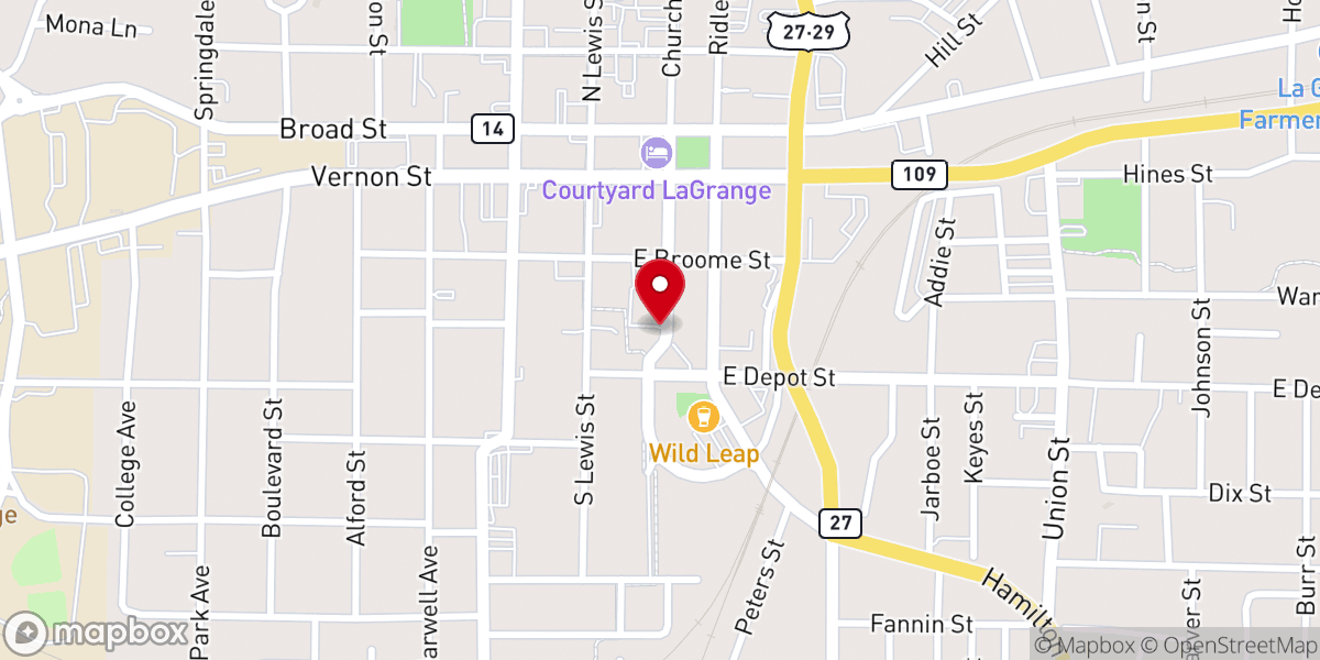 Map showing location of International Leadership Embassy Inc